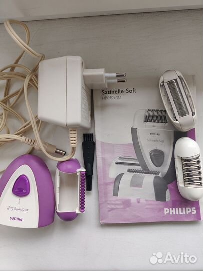 Эпилятор Philips с бритвой