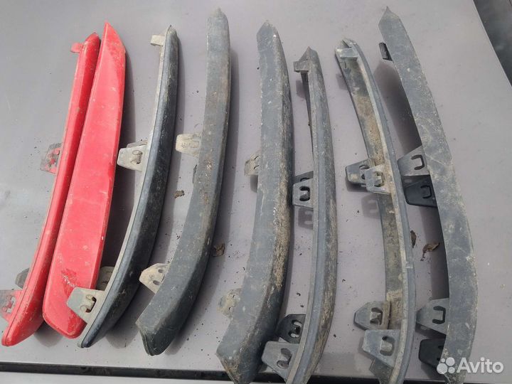 Накладка заднего бампера левая,правая Opel Astra H