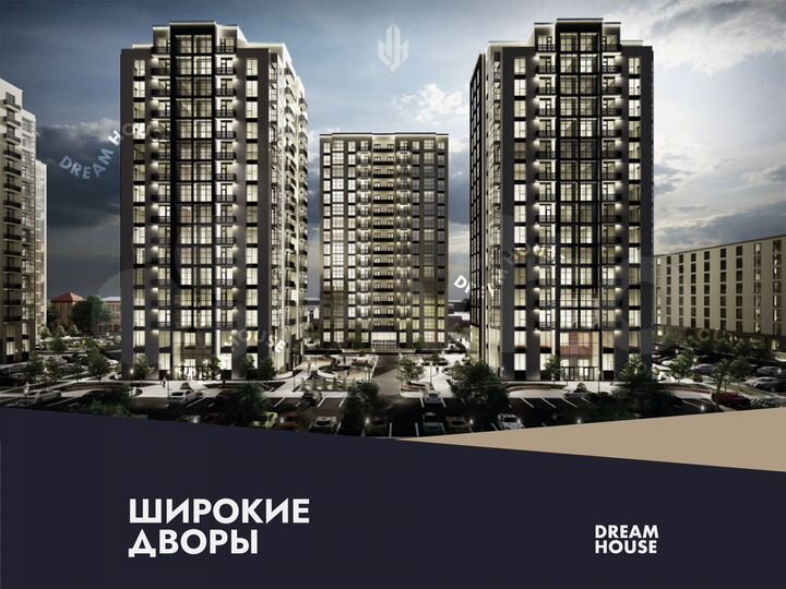 3-к. квартира, 107 м², 8/16 эт.