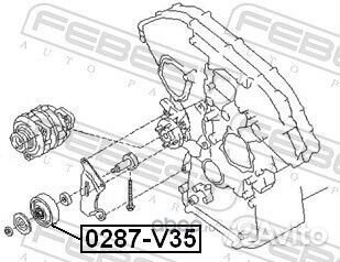Ролик натяжной