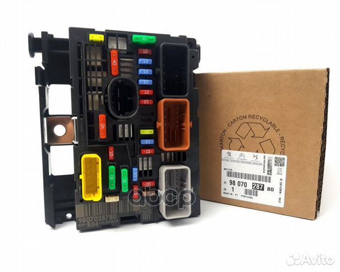 Корпус блока предохранителей peugeot 307 / 308