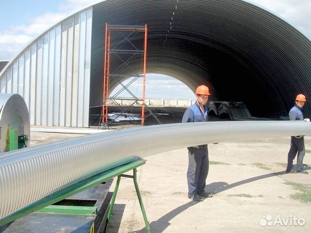 Строим быстровозводимые арочные ангары