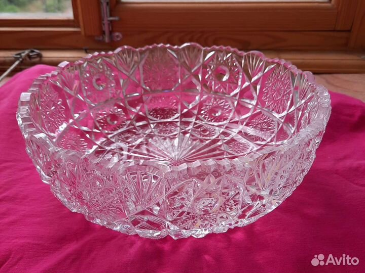 Ваза хрустальная СССР