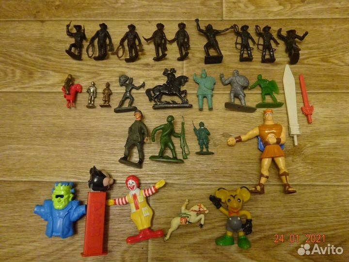 Киндерсюрприз,индейцы,солдаты,рыцари