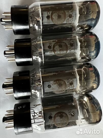 Радиолампы 12ax7, EL-34, 6CA7, 6E2, 6H3П