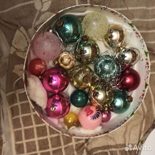 Елочные игрушки СССР