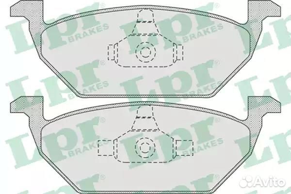 Колодки тормозные дисковые