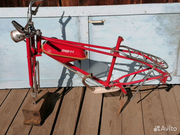 Запчасти мотовелосипеда зиф77