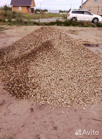 Щебень гравийный с доставкой
