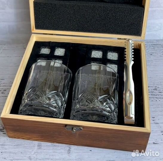 Подарочный набор для виски новый