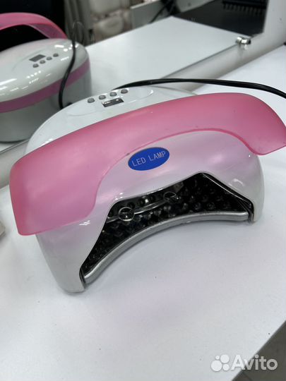 Лампа для ногтей бу