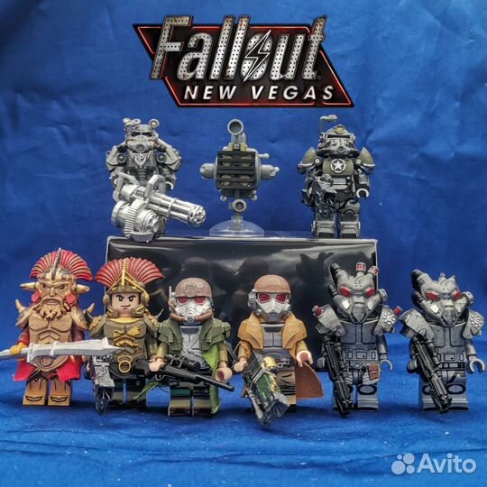 Lego Fallout Шлемы и Броня