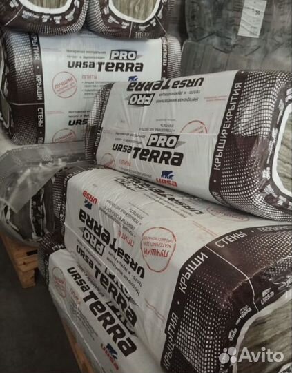 Утеплитель Урса М 15 М 25 Терра про 50,100,150мм