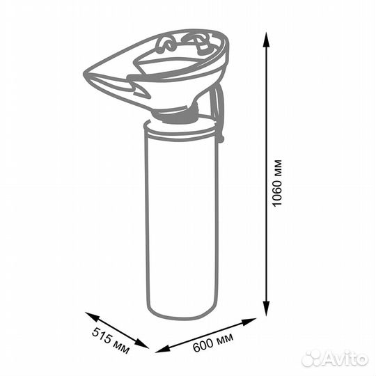Парикмахерская мойка эко