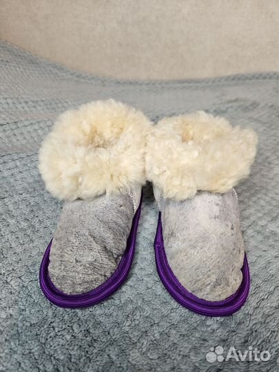 Тапочки новые детск. нат.мех, 25-26 р