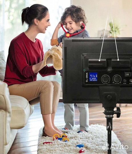 Аккумулятор Для Видеокамера,Видеосвет Лампа