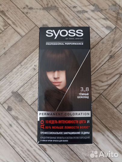 Краска syoss permanent coloration