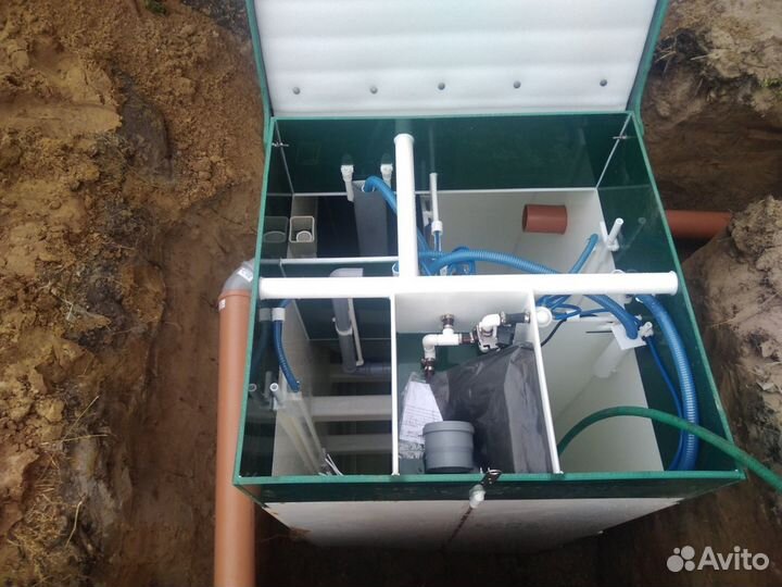 Септик эко Тополь 3 для дачи