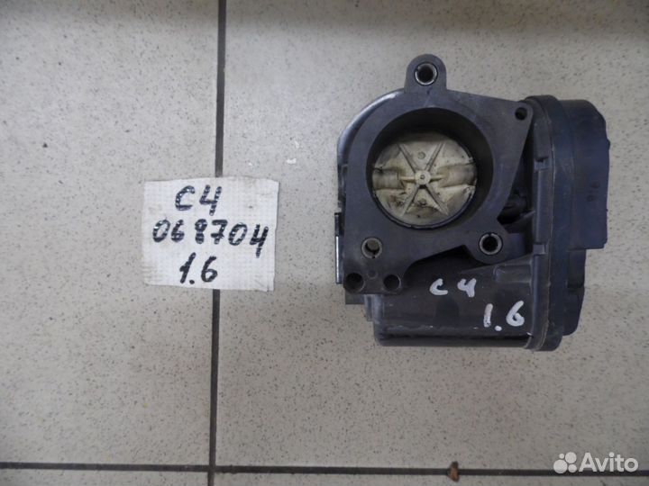 Заслонка дроссельная электрическая Citroen C4 2005