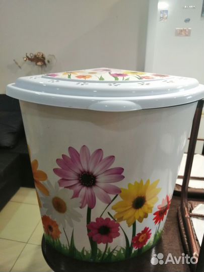 Корзина для белья угловая