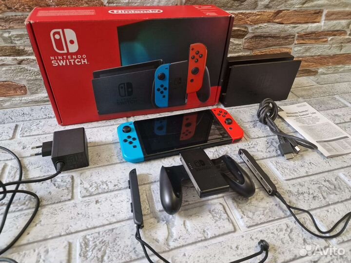Nintendo switch вторая ревизия/отл состояние