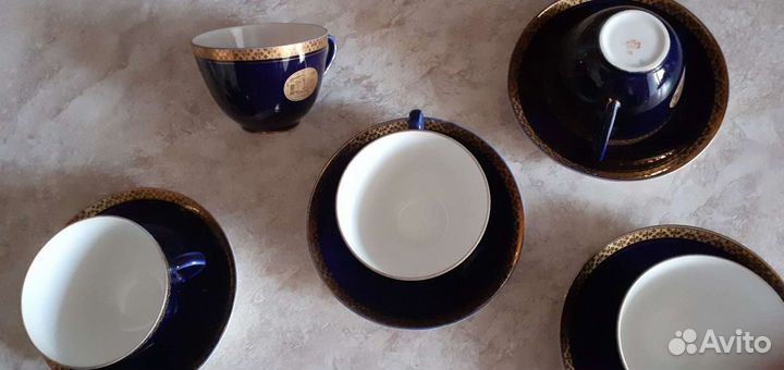 Чайная пара лфз cobalt