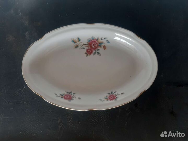 Супница фарфор СССР и блюдо под второе