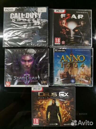 Компьютерные игры диски для пк
