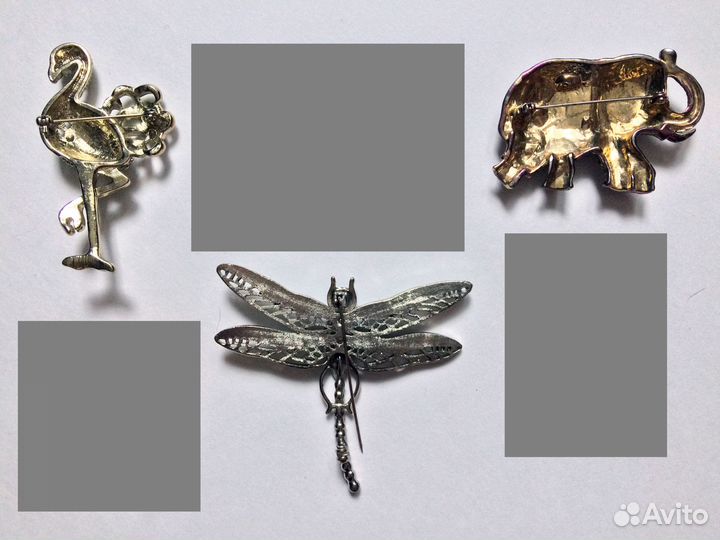 Брошь б/у