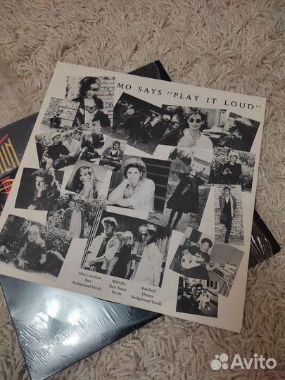 Виниловые пластинка группы Berlin