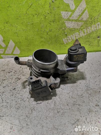 Заслонка дроссельная механическая Киа Спектра