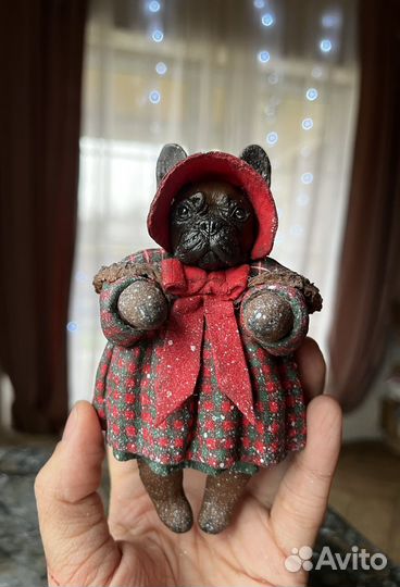 Ватные елочные игрушки