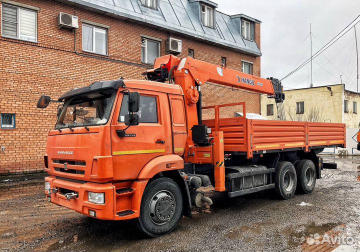 КамАЗ 65115 с КМУ, 2023