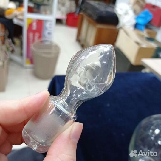 Графин штоф резное стекло (сзр)