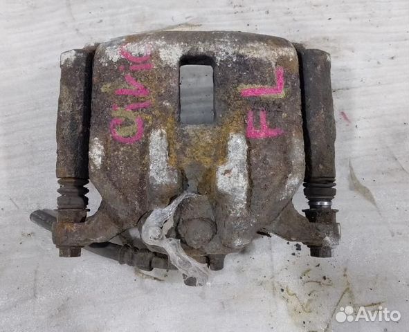 Суппорт тормозной передний левый Civic 5D Honda Ci