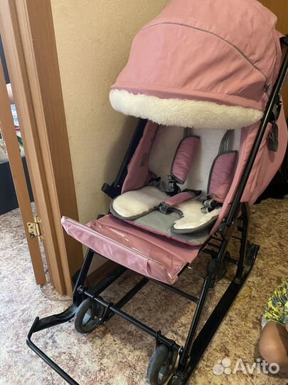 Коляска санки