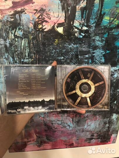 CD Кипелов Ария Реки Времён с автографом 2005 рок