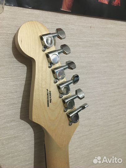 Электрогитара fender squier MM Stratocaster Black