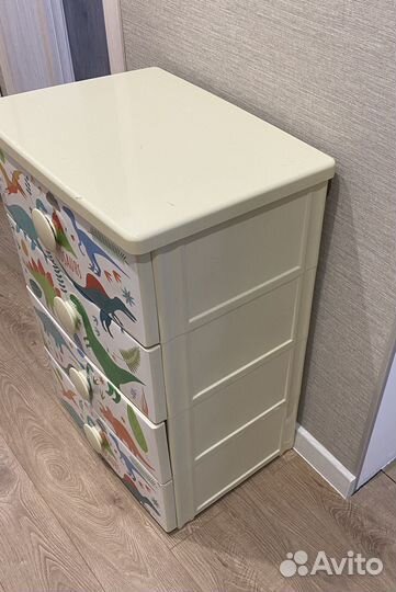 Комод детский пластиковый