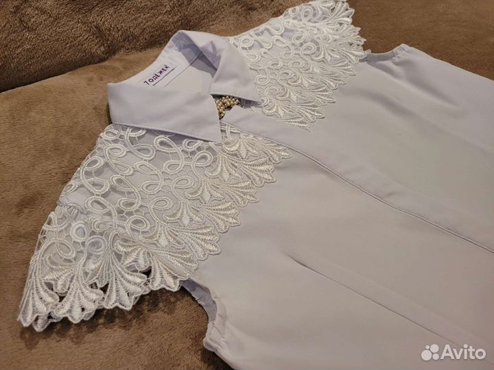 Блузка школьная 140р-р