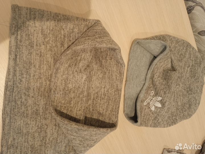 Комплект шапка и снуд для мальчика 2-4 года