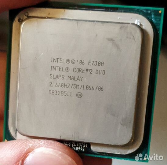 Процессор Intel E7300 \ Крепления кулеров Intel