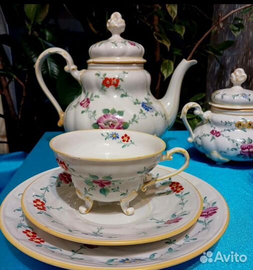 Германия 1890-1904гг. сет чайный