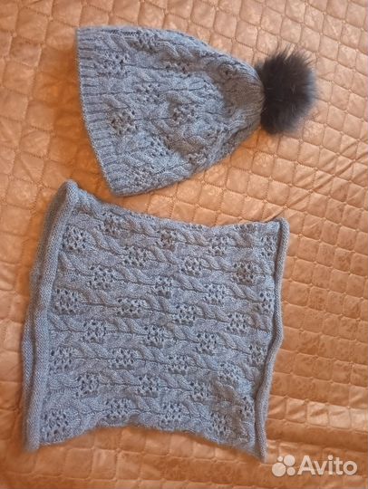 Шапка + снуд