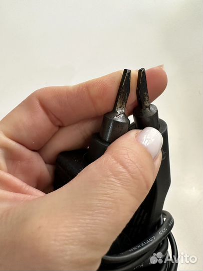 Щипцы для наращивания волос упиленные