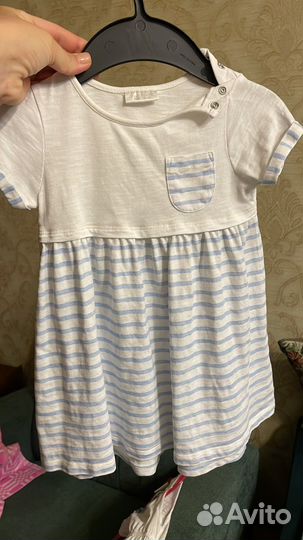 Платье для девочки 86