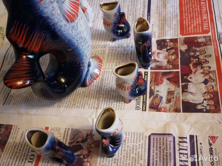 Графин СССР и стопки