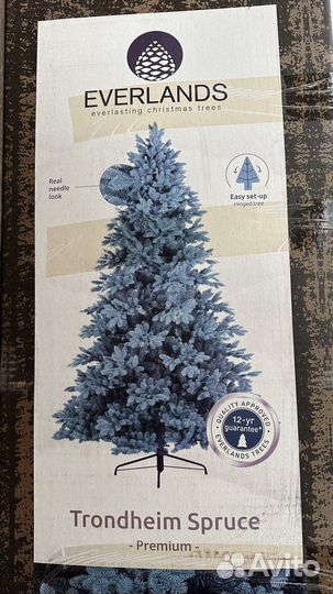 Ель голубая 180 см искуственная