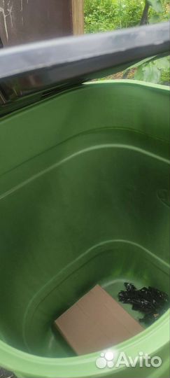 Бочка-бак 350л с крышкой (квадратный), для воды