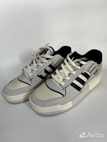 Кроссовки Adidas forum exhibit low grey black